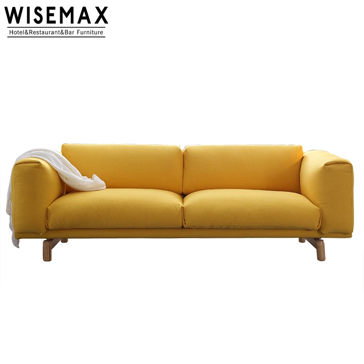 Hot sale Nordic fabric sofa modern fabric living room combination corner sofa bed couch sofa