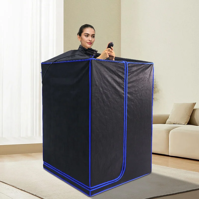 Personal foldable far infrared sauna air blower sauna tent red light therapy full body relax portable sauna