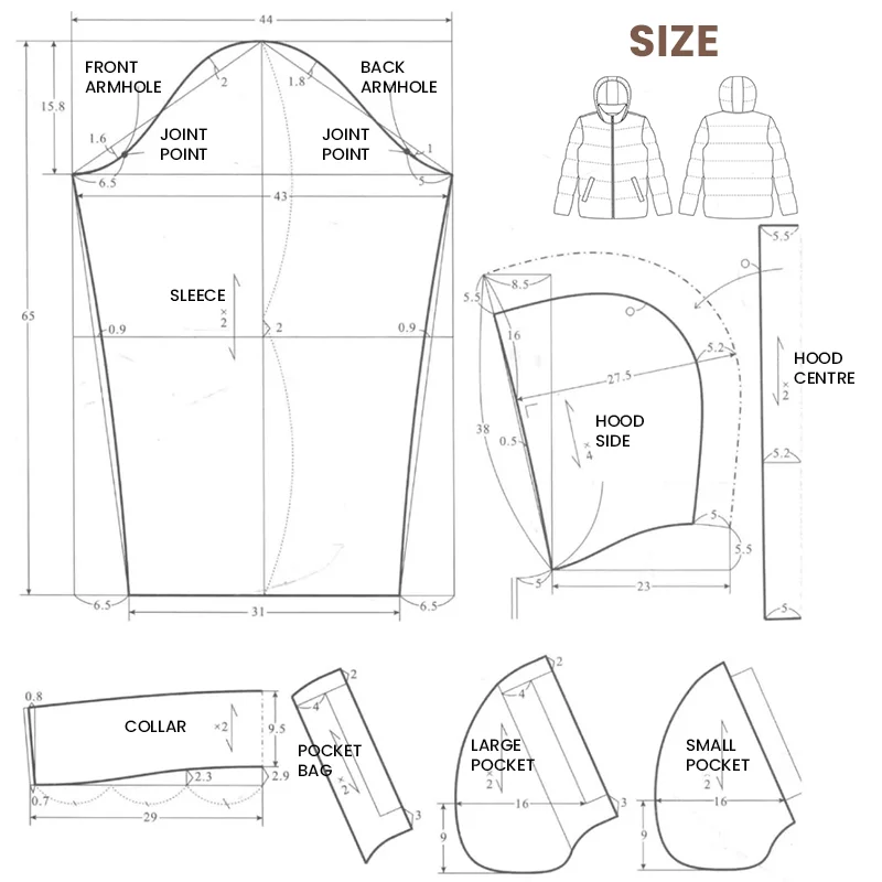 Casual Lightweight White Goose Down Puffer Jacket Winter Warm Coat For Men