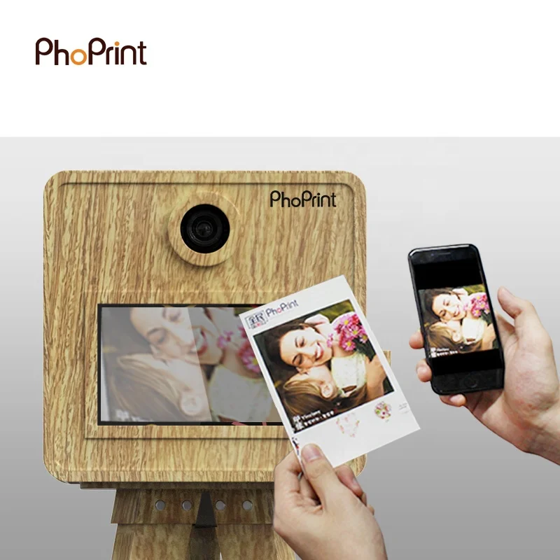 Touch Screen Foto Booth Borne Selfie Kiosk Designed for All Kinds Events And parties