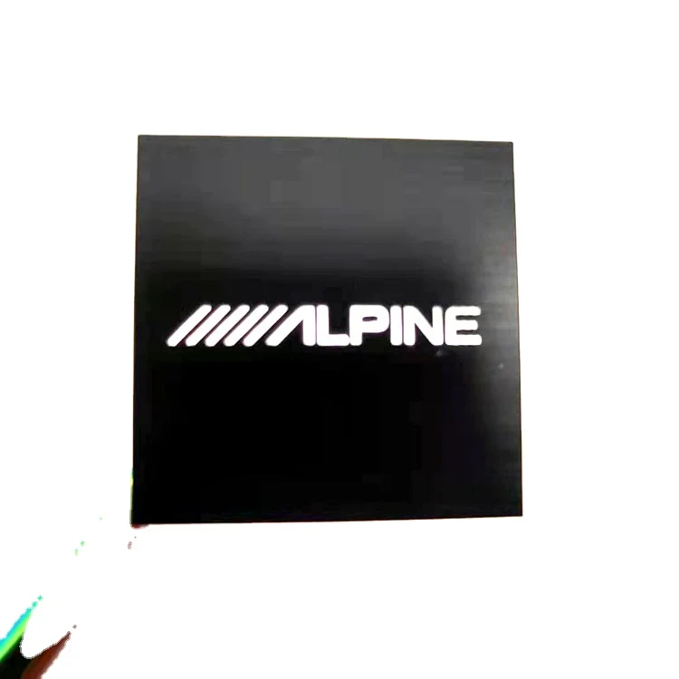 
Manufacturer customized production of aluminum process metal logo 