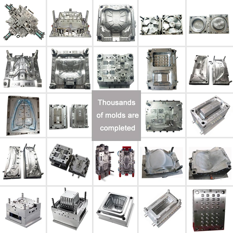 OEM/ODM factory ABS PP PC PA PE PVC molding boxes base plastic injection molds