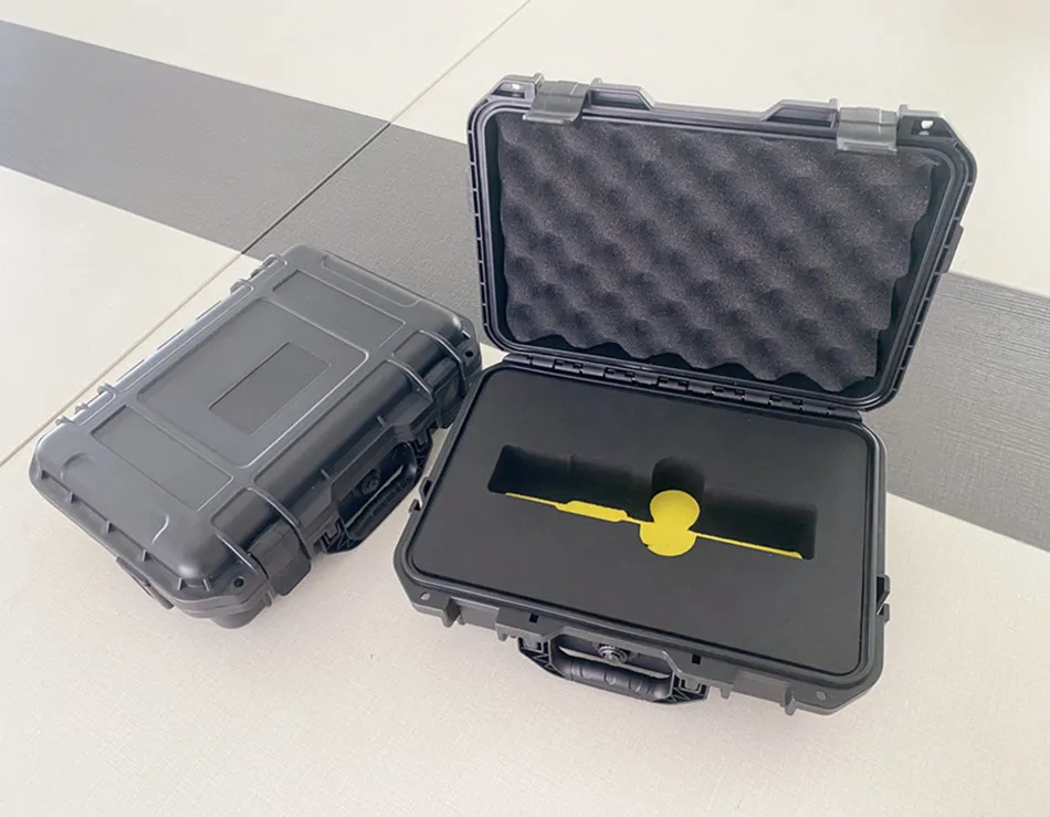 Safe Rugged Equipment Abs Toolbox Briefcase Box HardShell Case with CNC Foam insert