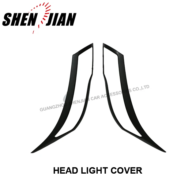 Thailand quality exterior accessories ABS chrome black carbon Body kit for 2018 RUSH accessories