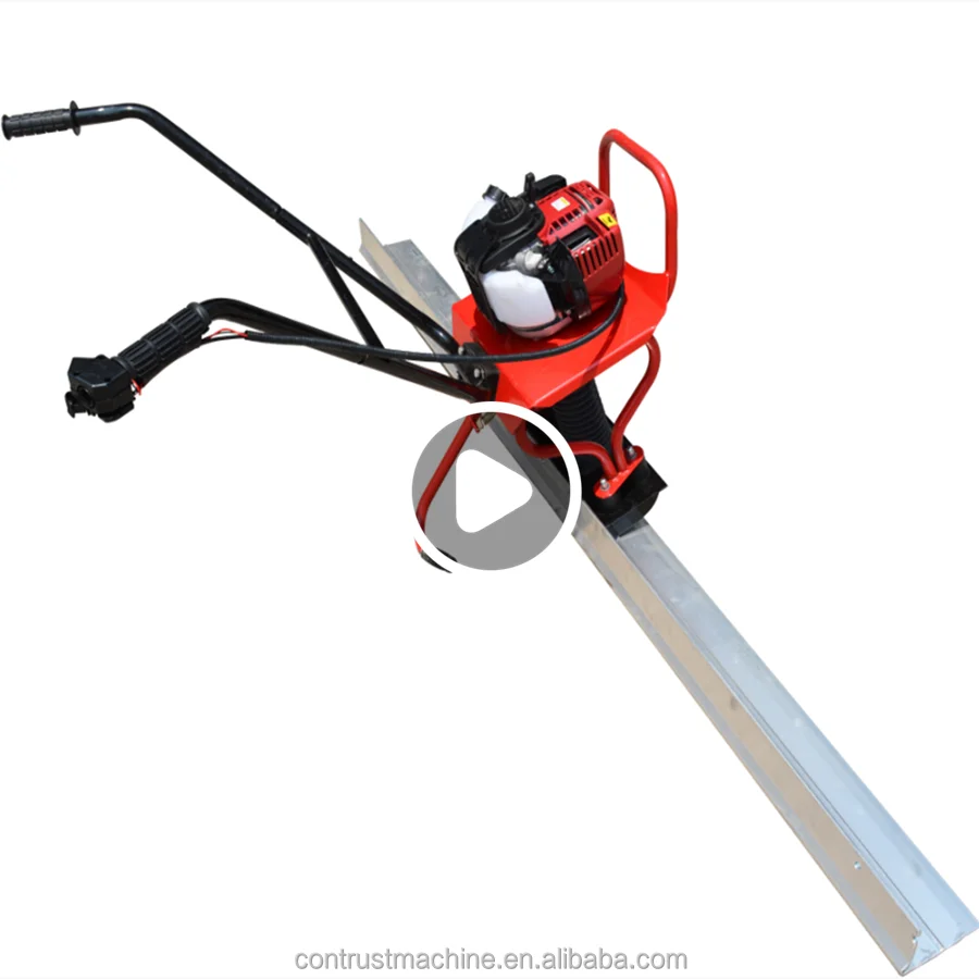 Building Tools Cordless Automatic Concrete Plastering Plate Lithium Trowel Machine Rechargeable Battery Vibrating Scraper Ruler