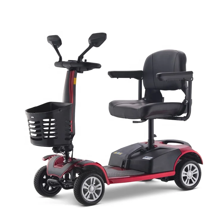 Ce Certificate Scooter Lithium Battery Electric Elderly 4 Wheel Electric Scooters