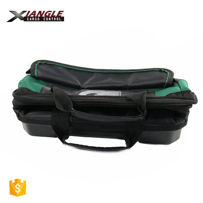 10 in  Hard Base heavy duty 16 inch Polyester Electrician with Shoulder Belt nylon toolkit oxford fabric Tool Bag
