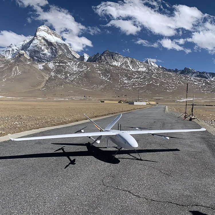 Heavy Lift Long endurance G25V VTOL Drone Fixed wing UAV 10kg payload for Lidar Mapping