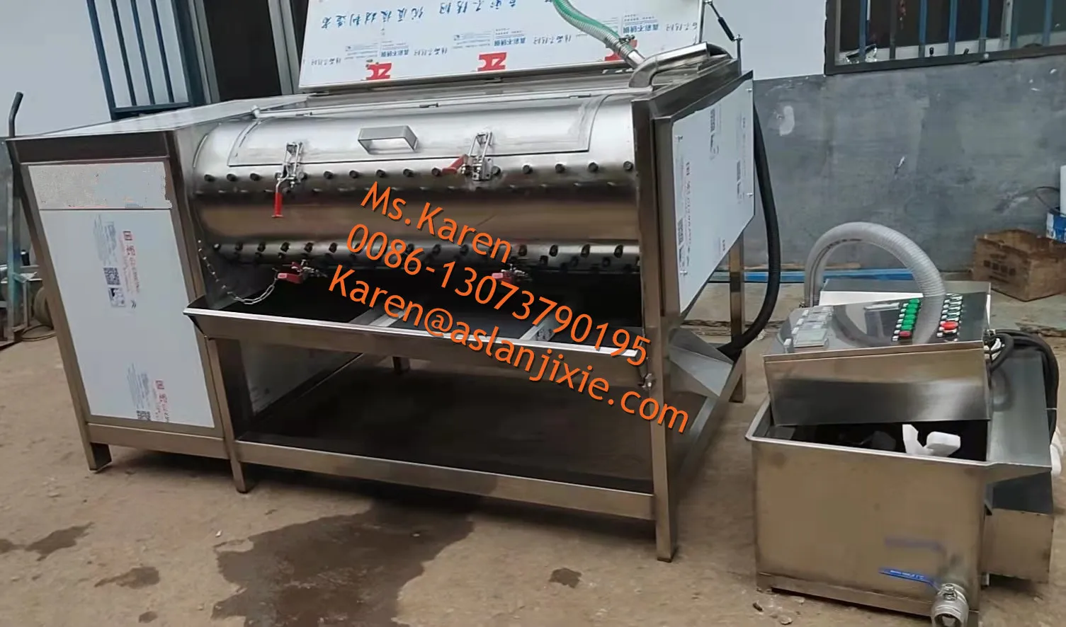 Auto Scalding De-hairing Machine for Sheep Head Feet Full Automatic Goat Hoof Hair Removing Shaving