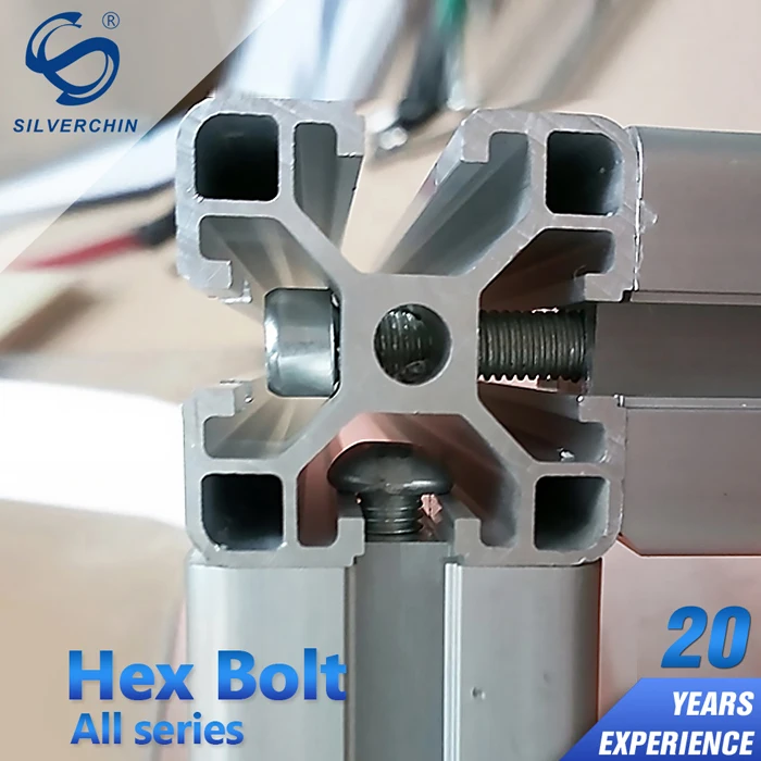 Винт с шестигранной головкой из нержавеющей стали Silverchin Din912