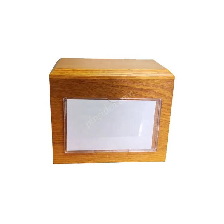 External acrylic photo frame Funeral Supplies Pet Memorial Cremation