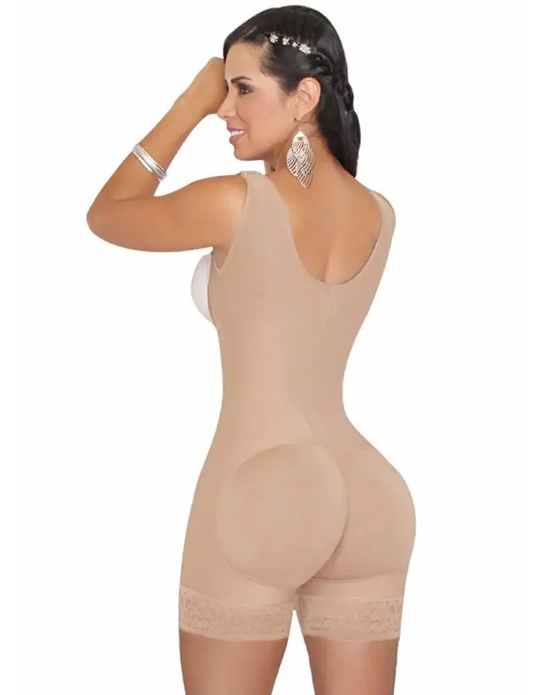 Colombian Girdles Compression Seamless Fajas Girdle Short with High Back New Underwear Women Standard Adults Crocheted Corset