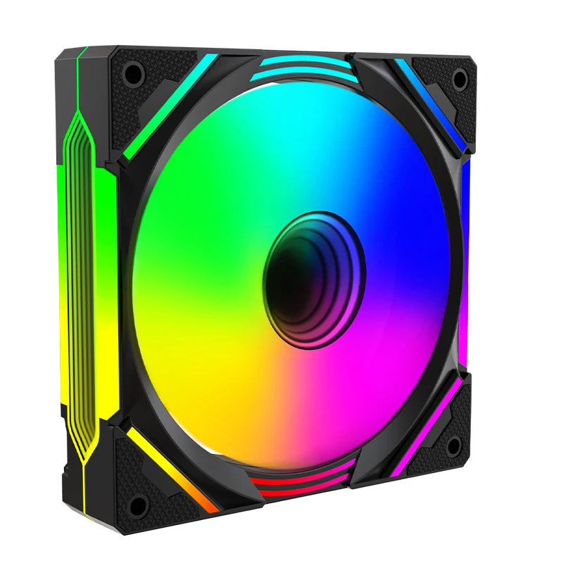 Factory DC 12V RGB Fan High Speed RPM RGB Cooler Computer Case Cooling Fan for Gaming PC