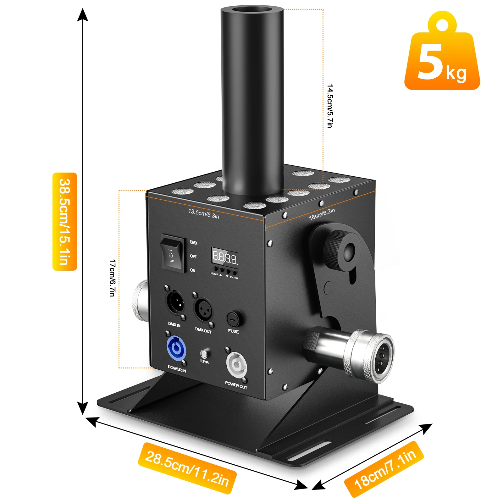 150W Rgb Dmx Console Control Suitable Smoke Machine For The Stage Wedding Celebration Bar Ktv Performance Fog Machine