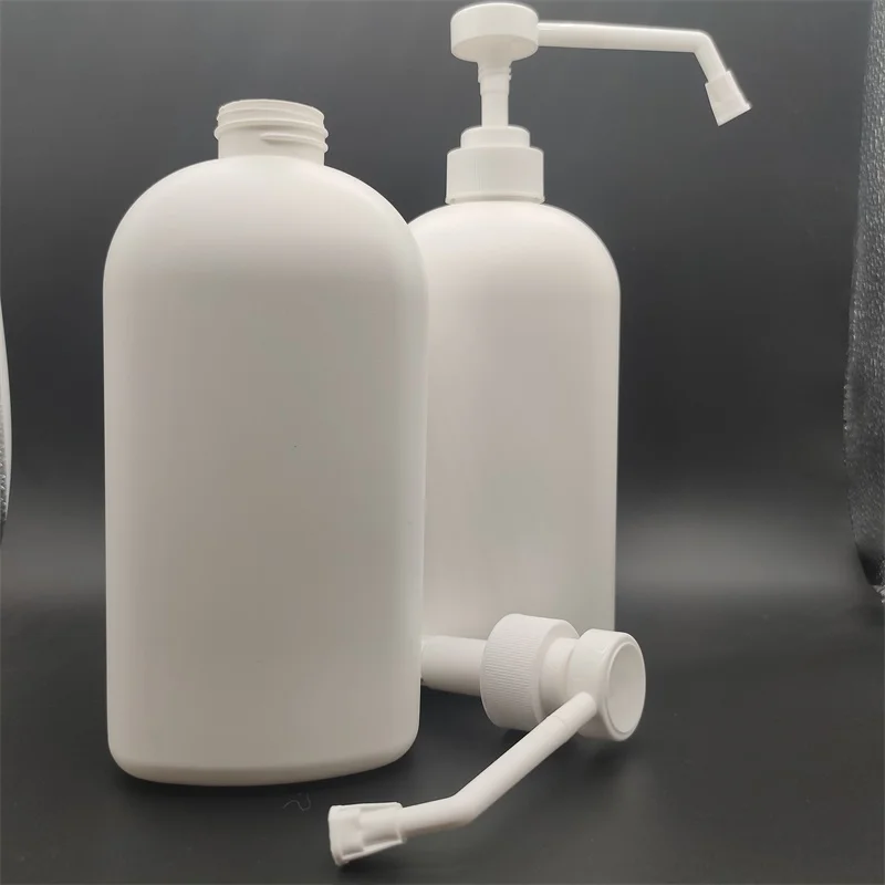 plastic bottle manufacturers long nozzle spraying pump sanitizer public place daily disinfection bottle 800ml
