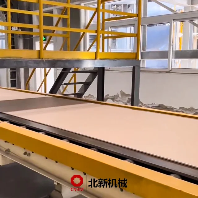 gypsum board plasterboard production line