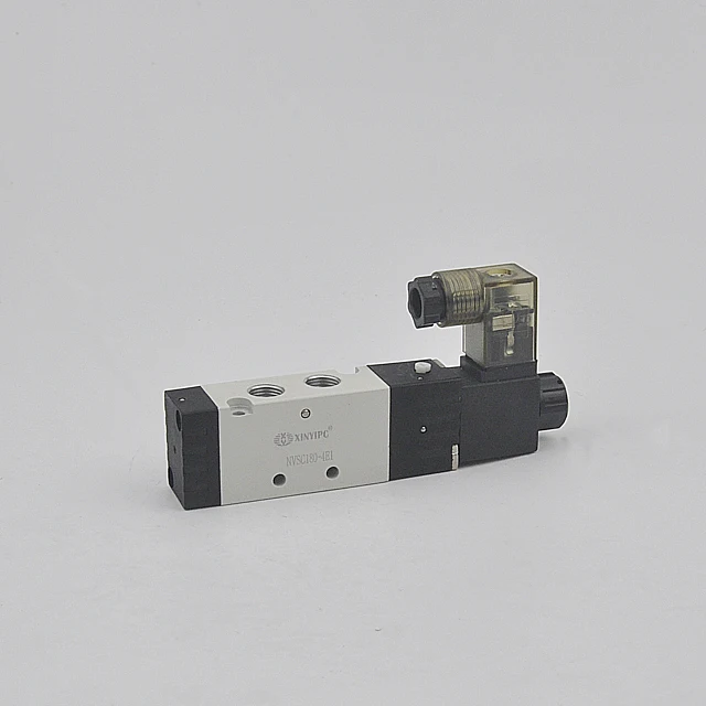 TS16949 factory high quality industrial 12 volt 24 volt 220V ac pneumatic solenoid valve