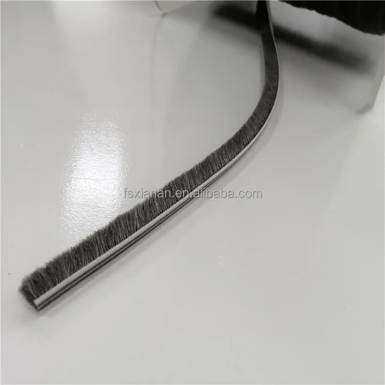 7x10 4P2L weather strip Window accessories 3P puerta de metal weatherstripping black Weatherstripping For Sliding Windows
