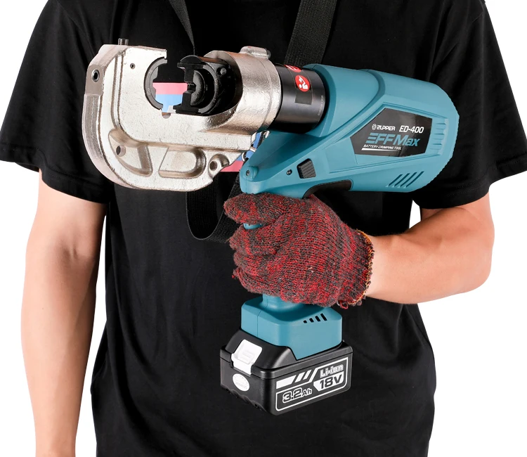 ED-400 Battery Powered Cable terminal lug crimping tool
