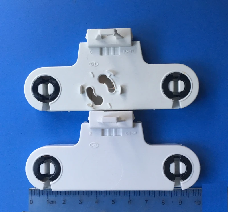 G13 F263 /E двойная розетка T8 T10 T12, Светодиодная трубка, линейный флуоресцентный патрон, держатель света с 2 головками