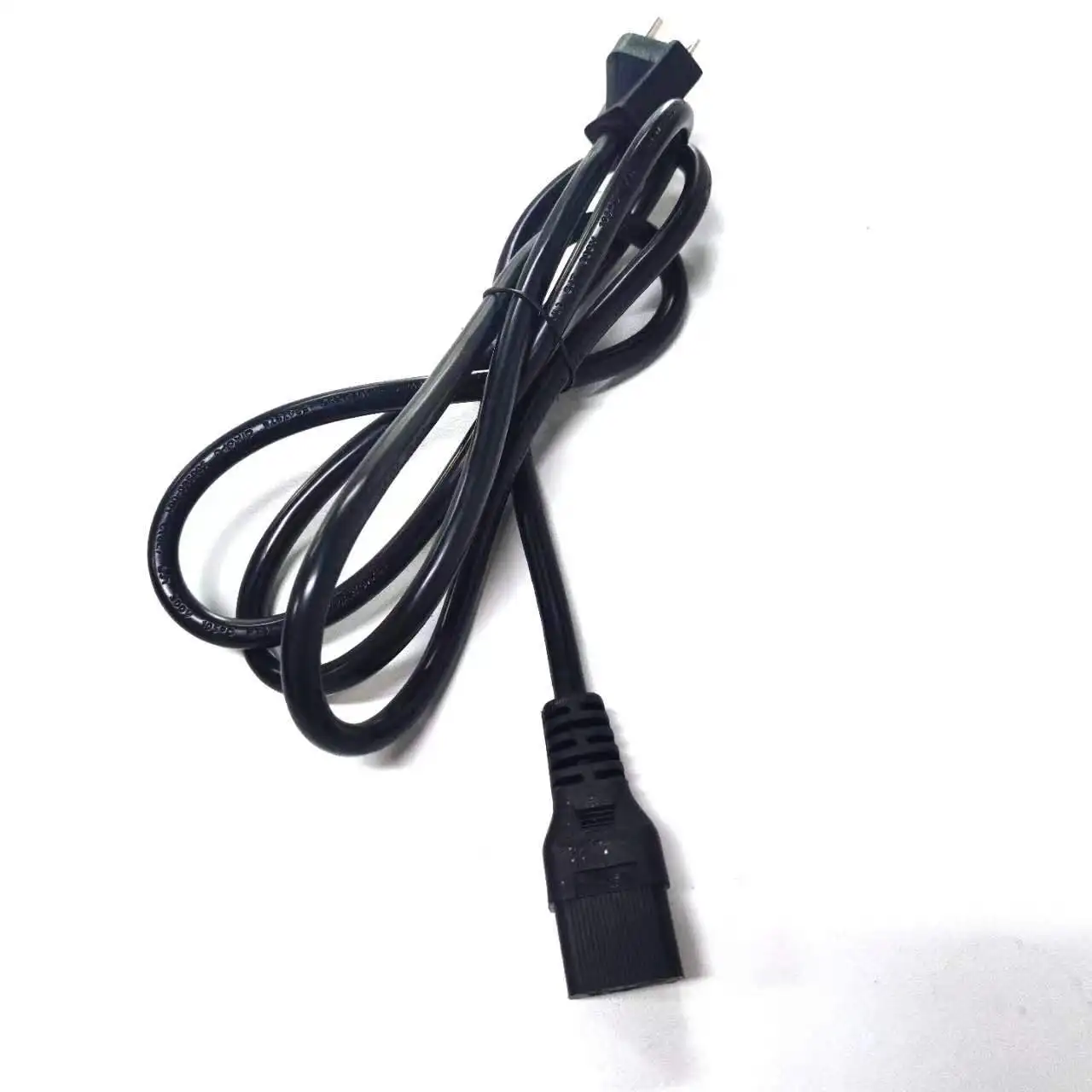 Power Extension Cord NEMA 6-15P to IEC C19 3X14AWG SJT (15A 250V) 6ft/1.8m Home Appliance Copper Black or Customized 2 Weeks