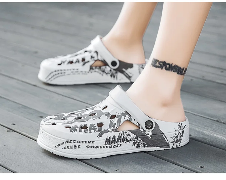 2022 Wholesale new design garden shoes OEM EVA Summer Light Spring Autumn Breathable clog men