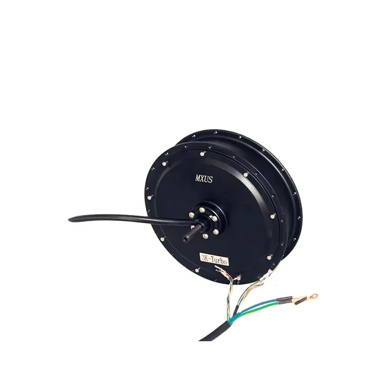 MXUS 1500W 2000W 3000W 48/60/72V Brushless Electric Motorcycle Hub Motor Kit With Double Hall Sensor