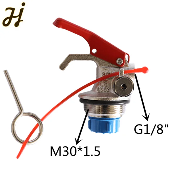 1~3KG CE type dry powder fire extinguisher valve for European market