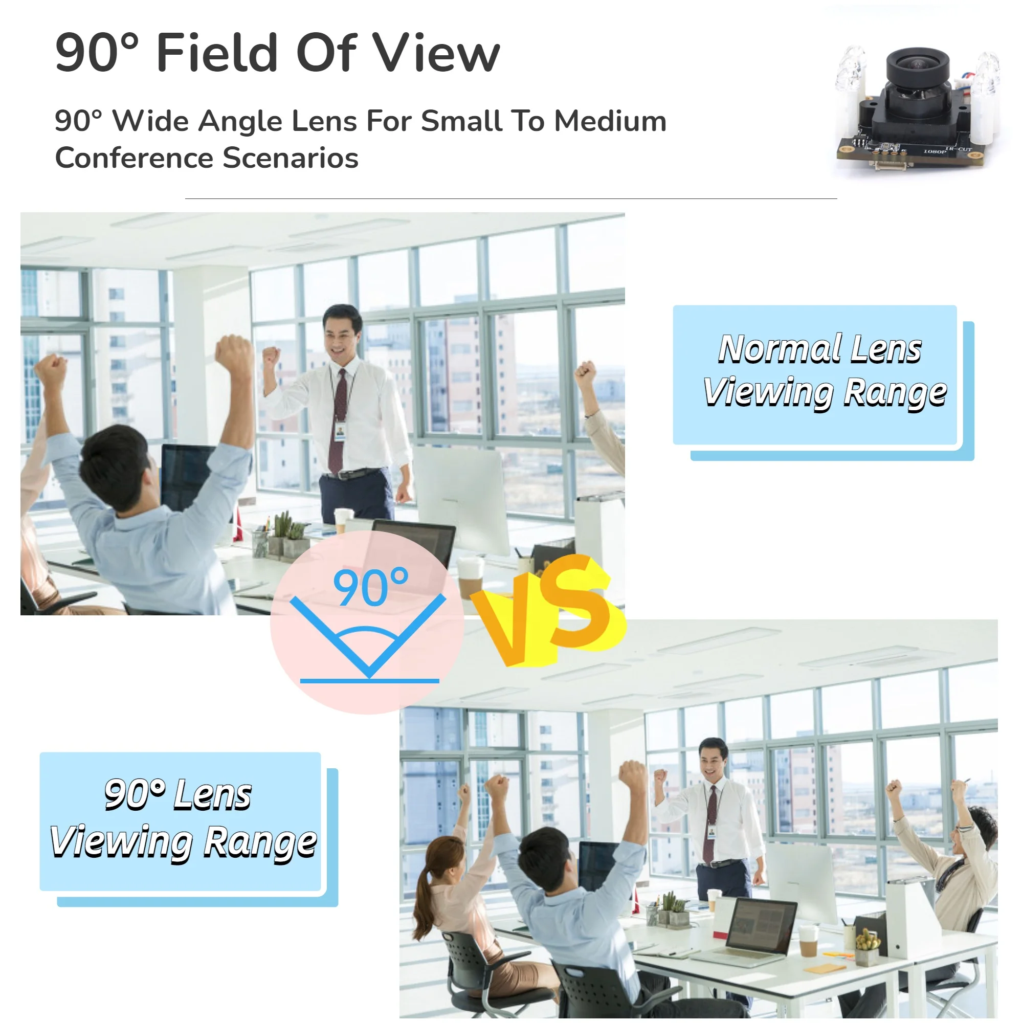 1/2.7inch OV2735 AR0230 1080P Full HD Color CMOS Sensor IR-CUT Infrared 850/940nm Wide angle lens UVC USB 2MP Camera Module