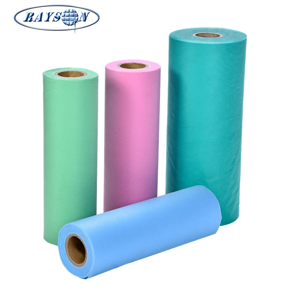 Hospital Surgical Gown Nonwoven Material In Roll Disposable Hospital Bed Sheet Medical s Non Woven Fabric Roll