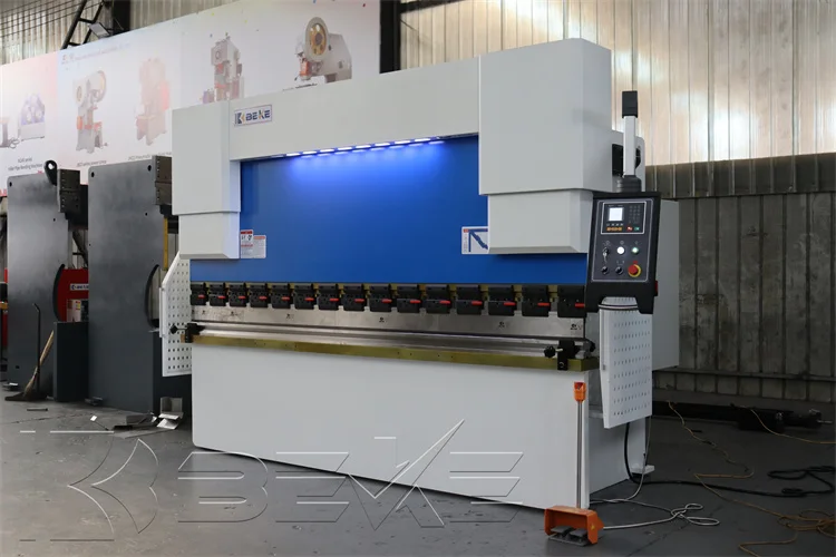 WC67K nc control 160t5000mm servo bender press brake machine with Iro sheet TP10S bending machine