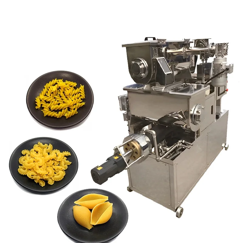 Spaghetti grain product making system bigger machine penne small size macaroni machine  penne pasta extruder machine
