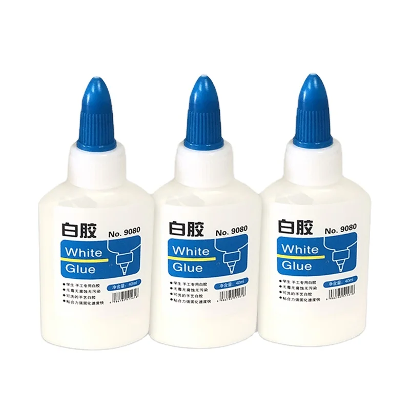 Non Toxic School Liquid White Glue Clear Glue for Slime Handcraft