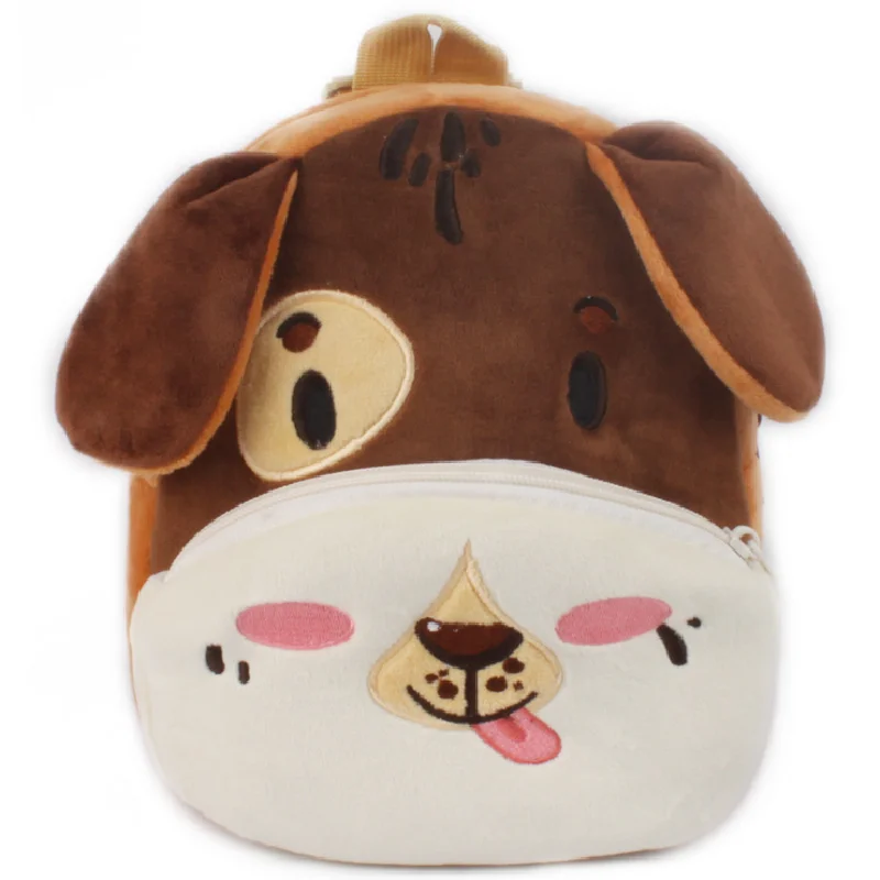 Amazon sells Animal Design Plush Material School Toddler Kids Bag Backpack For Children Boy and Girl