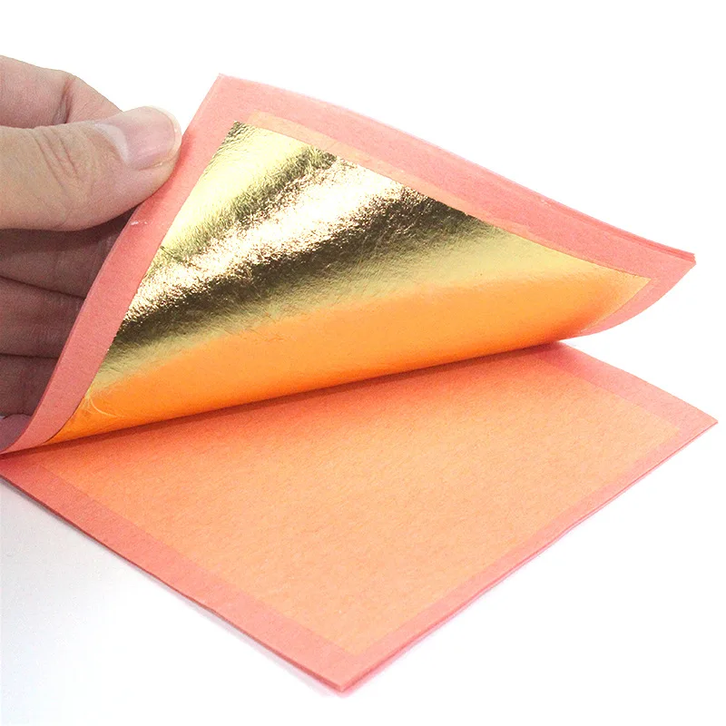 Private Label fashion 24K genuine Gold Foil Leaf Facial Mask Sheets Face Care Whitening Skin Gold Mask