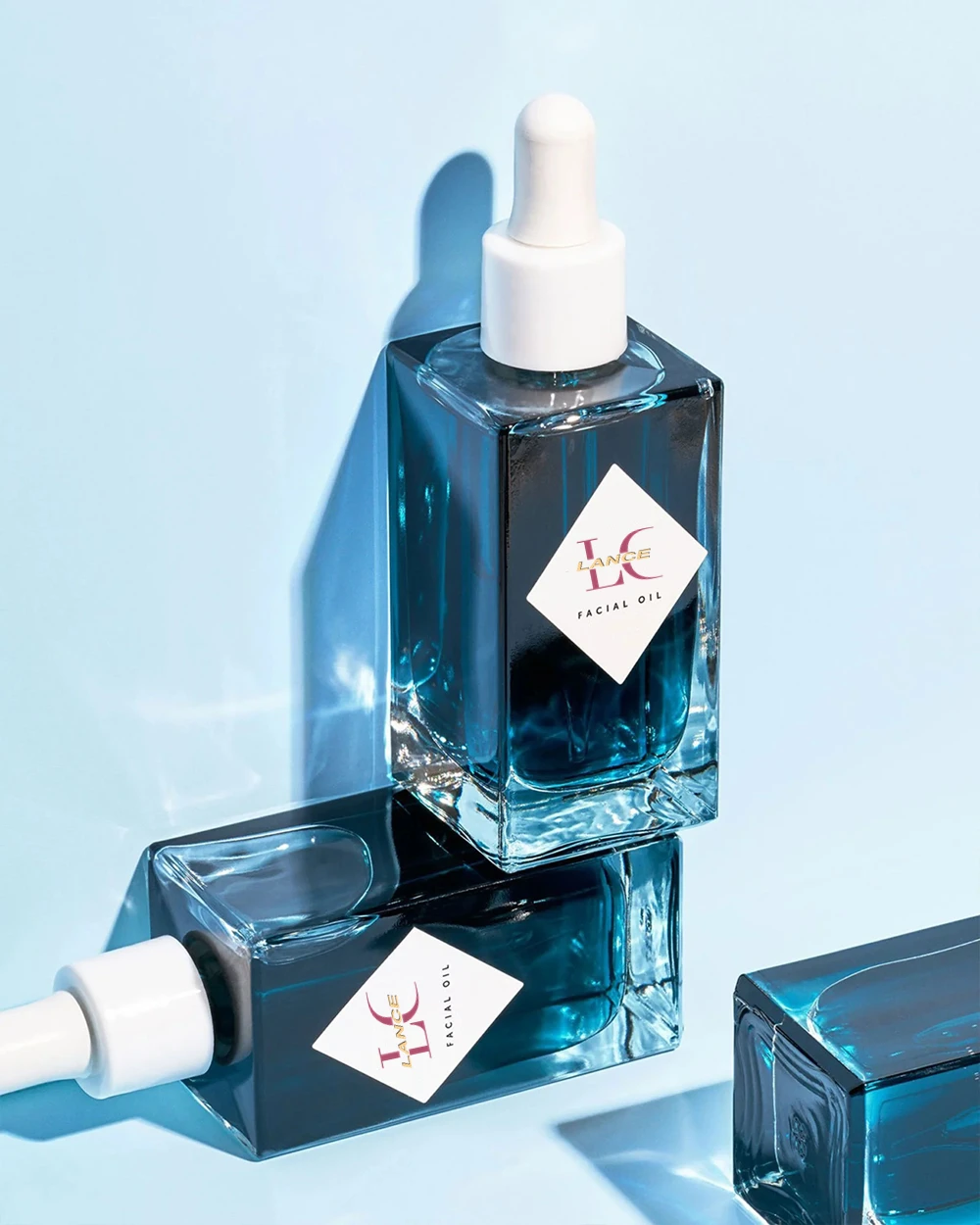 Private Label Natural Organic Skincare Brightening Lapis Blue Tansy Oil Soothing Face Oil