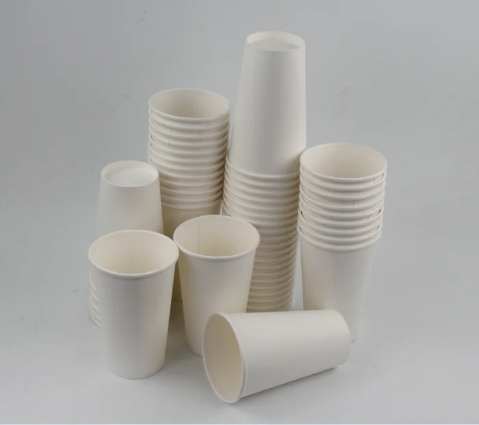 China Factory Wholesale Popular Style 13oz Single Wall White Paper Cup