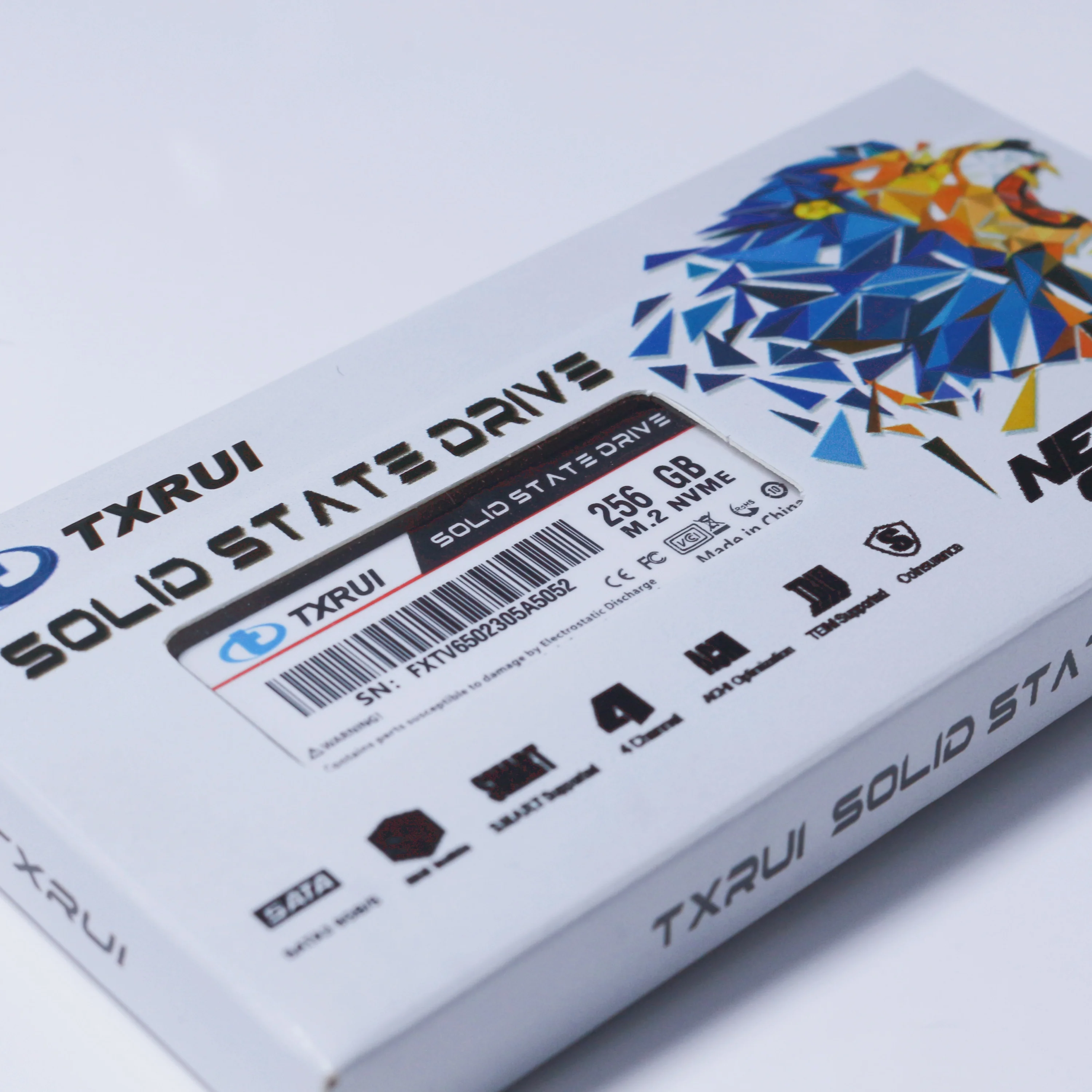 Brand new TXRUI PCIe NVMe SSD M2 M.2 Dram Cache SSD 256GB 512GB 1TB  256 512 GB 1 2 TB Internal Solid State Drive for Laptop PC