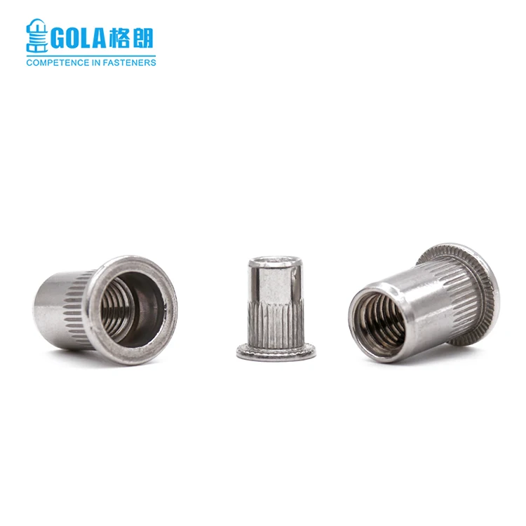 
304 316 Stainless Steel Rivet Nut Threaded Rivet nut Insert Nut 