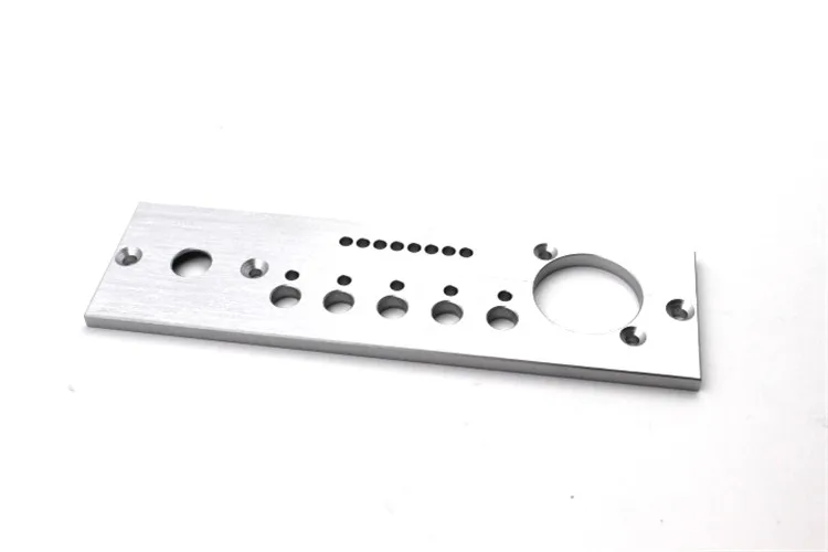
Dongguan factory high precision aluminum audio amplifier front panel 