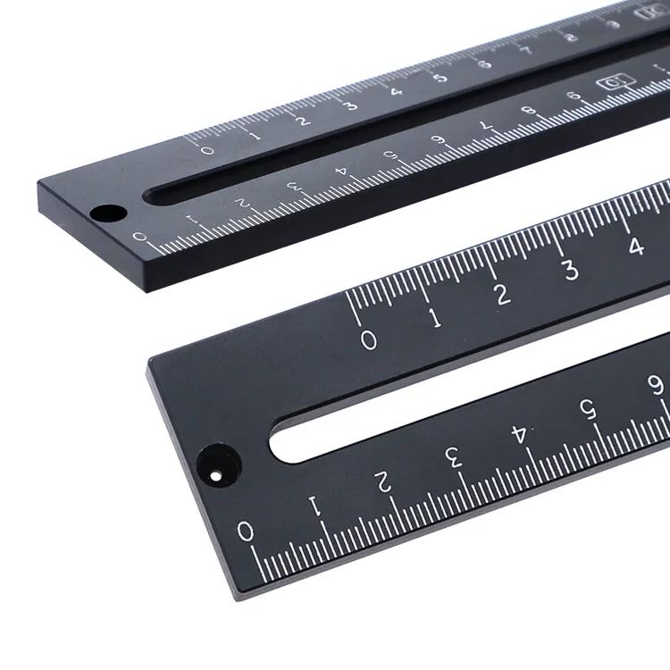 Multi functional woodworking table limit block aluminum alloy measurement Instruments T-type marking vernier caliper T ruler