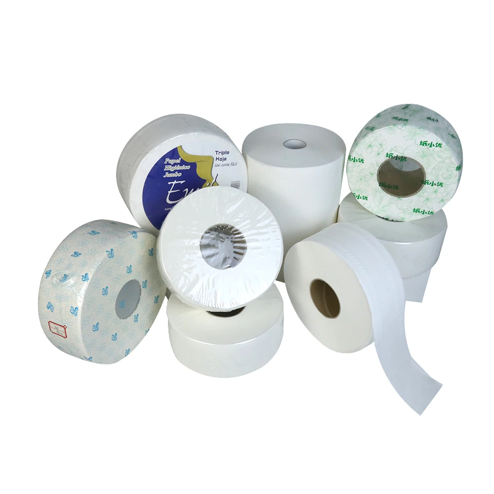 Soft Natural China Factory OEM Available Virgin Bamboo Toilet Paper For Home