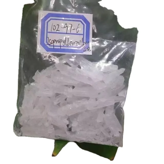 Быстрая доставка бесплатный образец чистый N-изопропилбензиламин CAS 102-97-6 N-кристаллы