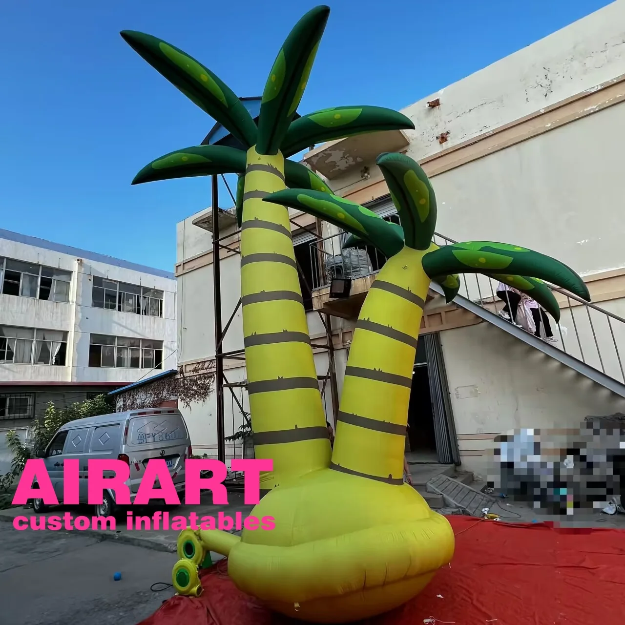 Hot sale inflatable coconut tree inflatable coconut palm balloon
