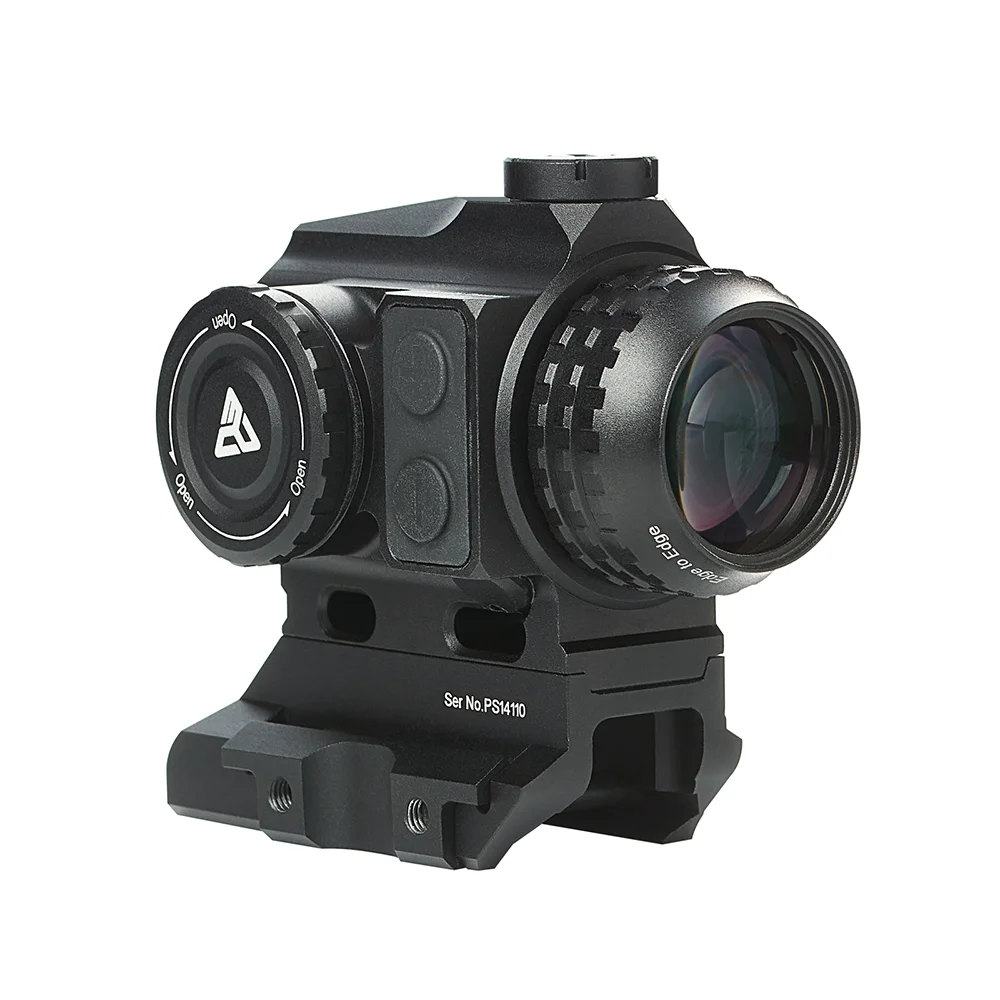 Red Win 1x18  7hrs Auto Shut Off & 97mm Eye Relief Highlight Etched Reticle Quick Acquisition Mini Prism Scope
