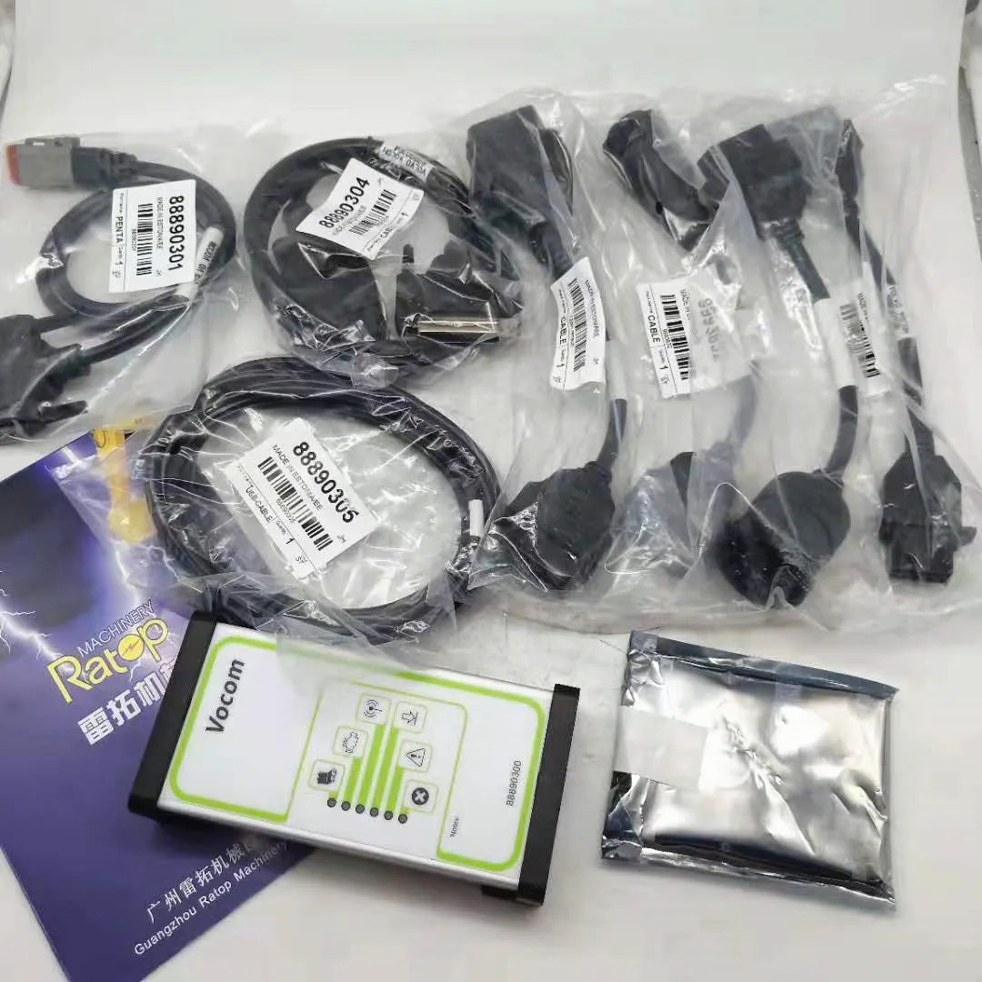 VOL-VO Excavator Diagnostic Tool Vocom 88890300 VCADS Communication Adapter Group Vcads Data Link 88890300