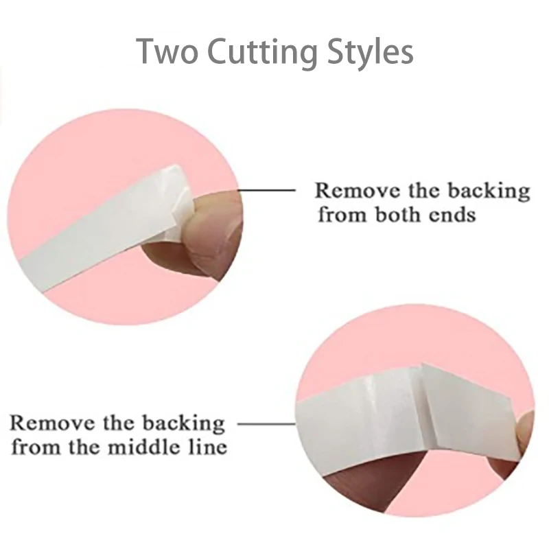 Factory Direct Sales uplift Lingerie Tape strap Double Sided Transparent Clear Fashion clothing Tape for  body