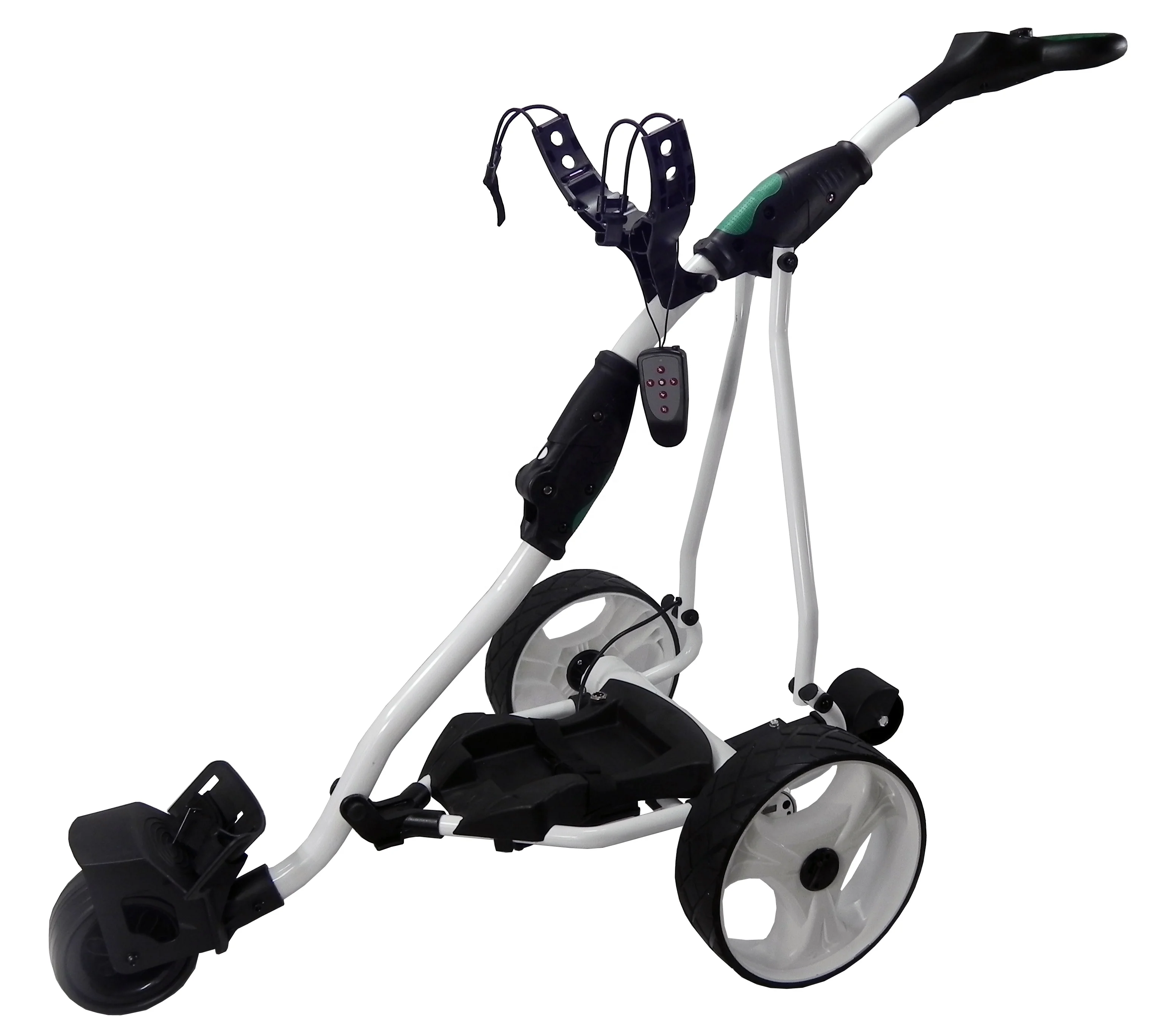 2024 Golf Trolley Flat-fold golf trolley 3 Wheel golf trolley for sale