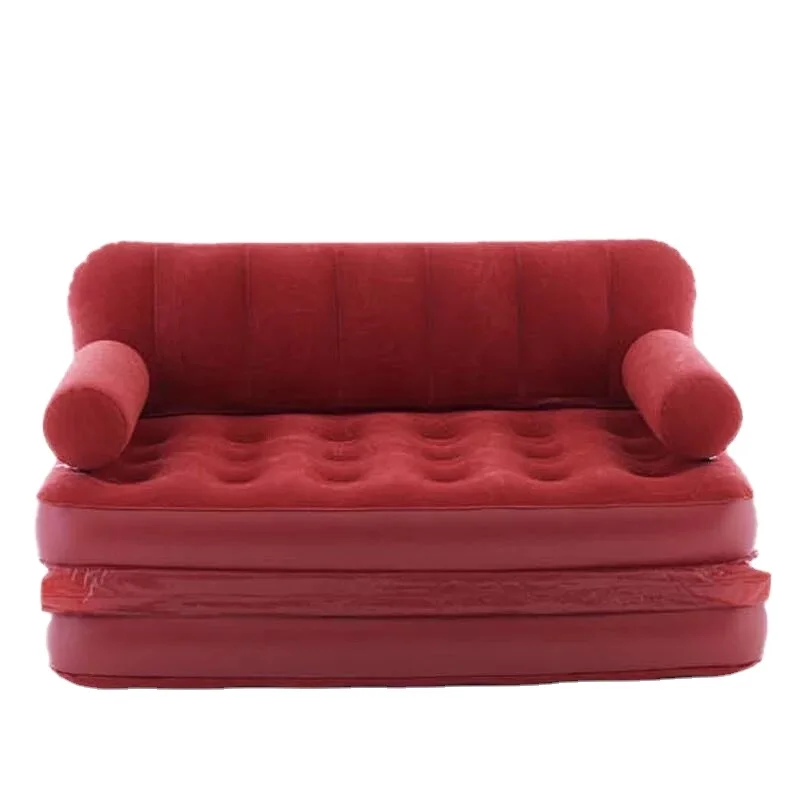 5 In 1 New Style Modern Living Room Furniture Comfortable Pvc Inflatable Air Sofa Bed