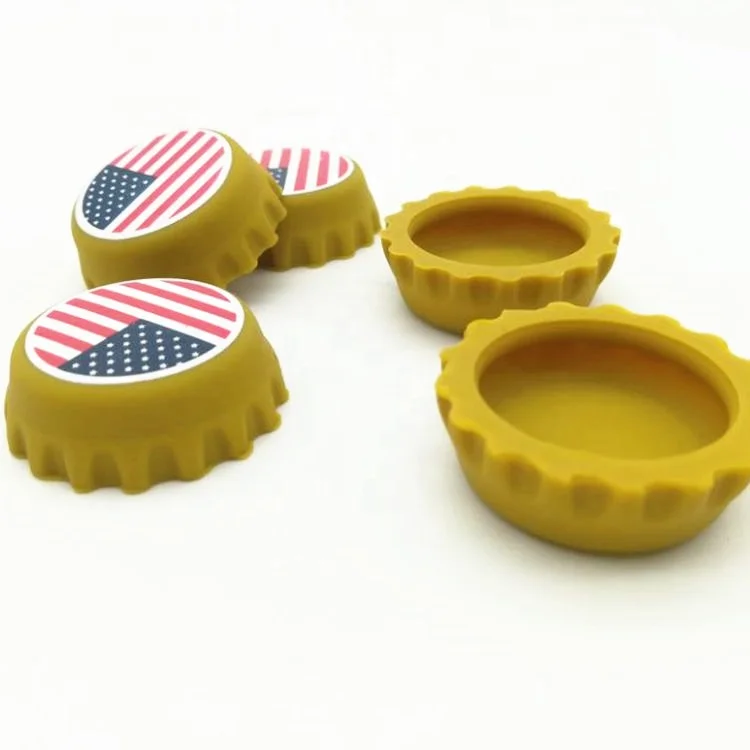 Пользовательский силиконовый пивной колпачок резиновая крышка для пива дешевая верхняя крышка